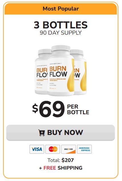 Buy BurnFlow 3 Bottles